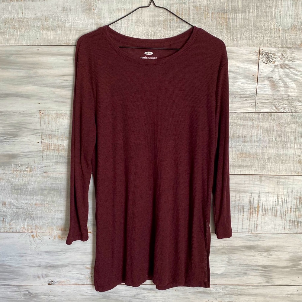 Old Navy Burgundy Tunic